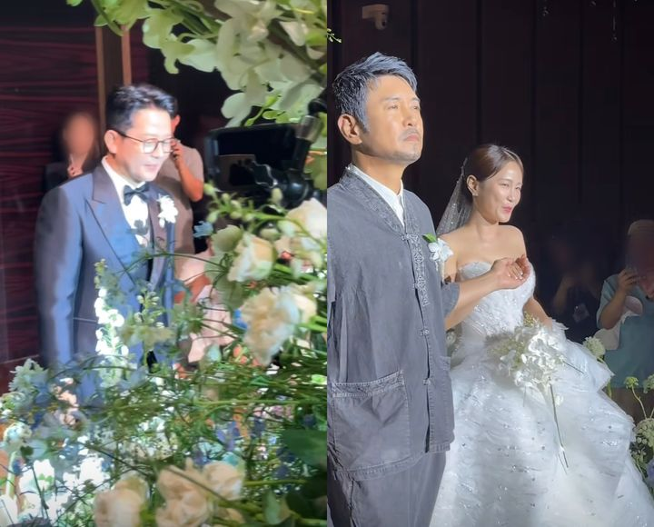 김지민, 김대희 손잡고 김준호와 결혼.