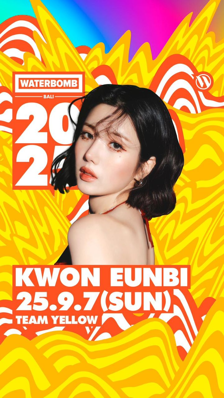 ‘워터밤 여신’ 권은비, 인도네시아 ‘워터밤 발리 2025’ 출격 확정