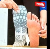 홈쇼핑 상품 소개하면서 발바닥 노출