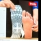 홈쇼핑 상품 소개하면서 발바닥 노출