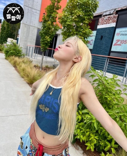 우기((여자)아이들) 배꼽 야꼽 야드랑이