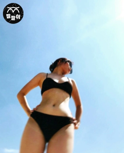 검정 비키니 밑캠