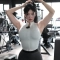 몸스타그램 오운완 인증녀 겨드랑이