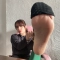 서양녀 발바닥 노출