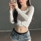 뽀얀 하얀피부에 청반바지