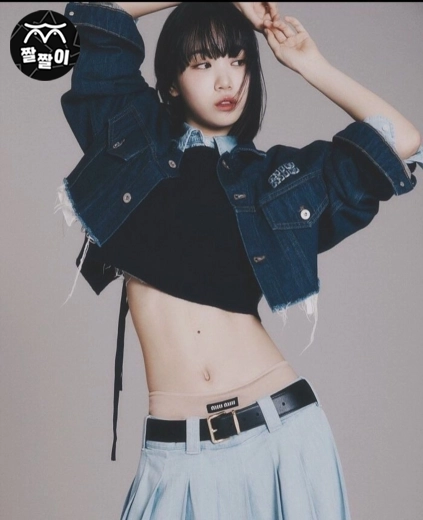 르세라핌 채원 언더웨어 노출