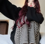 에스파 카리나 셀카 중 발노출