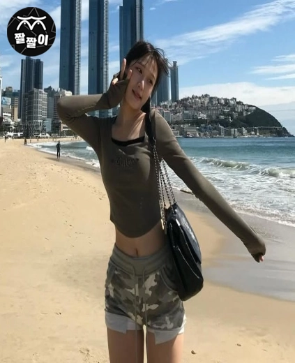 세련된 밀리터리룩