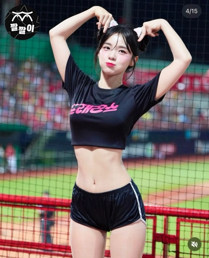 치어리더 이다혜 명품몸매