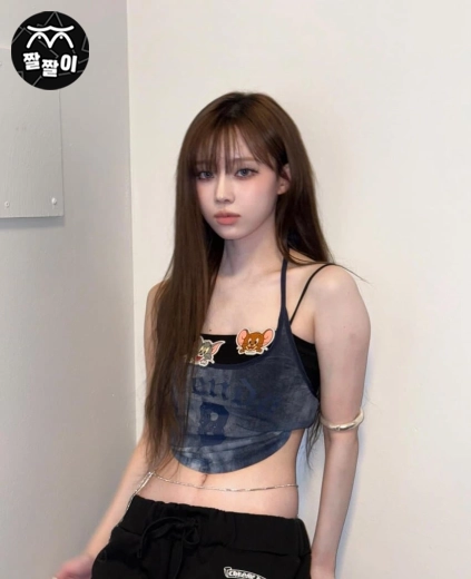 여신 에스파 윈터 끈나시