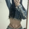 일반인 개미허리 은근슬꼽