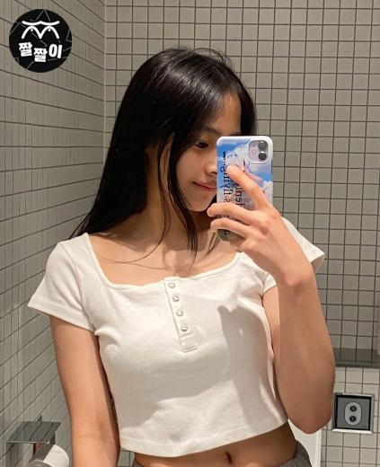 뉴진스 민지 민낯  노메이크업