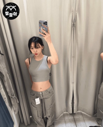 딱 보기좋은 슬랜더 일반인