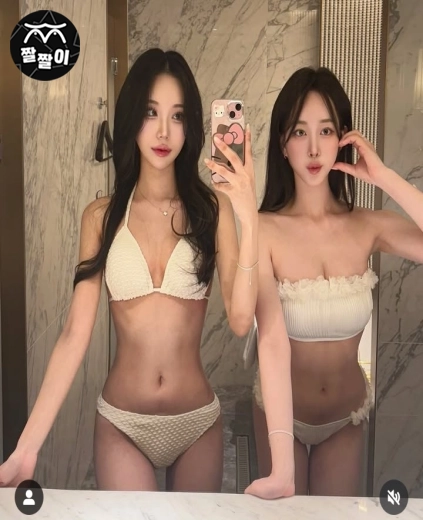 예쁜애 옆 예쁜애