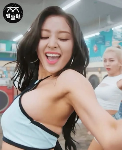 트와이스 지효 슴드랑이 레전드