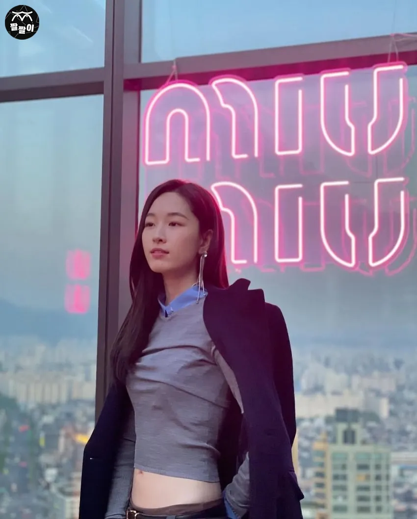 오징어게임 원지안 청순한 미시룩