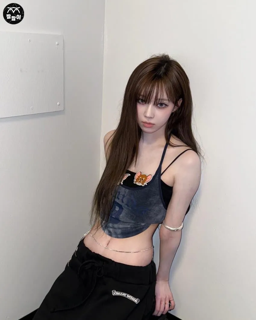 여신 에스파 윈터 끈나시