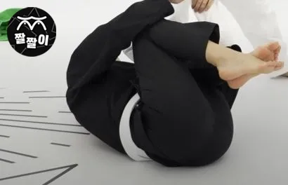 주짓수 하는 배우 설인아 발바닥