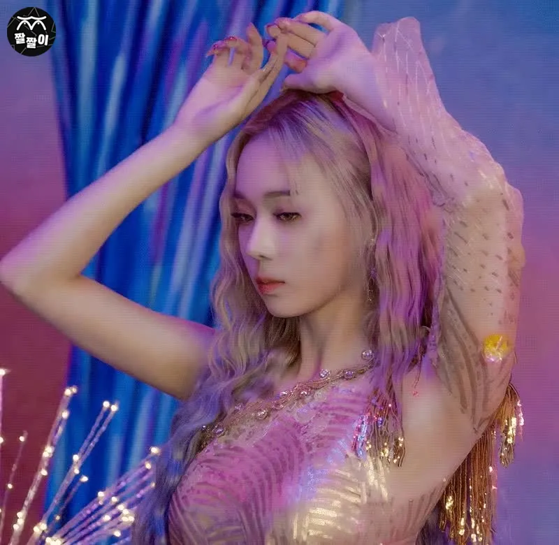 에스파 윈터 야드랑이 겨드랑이~!