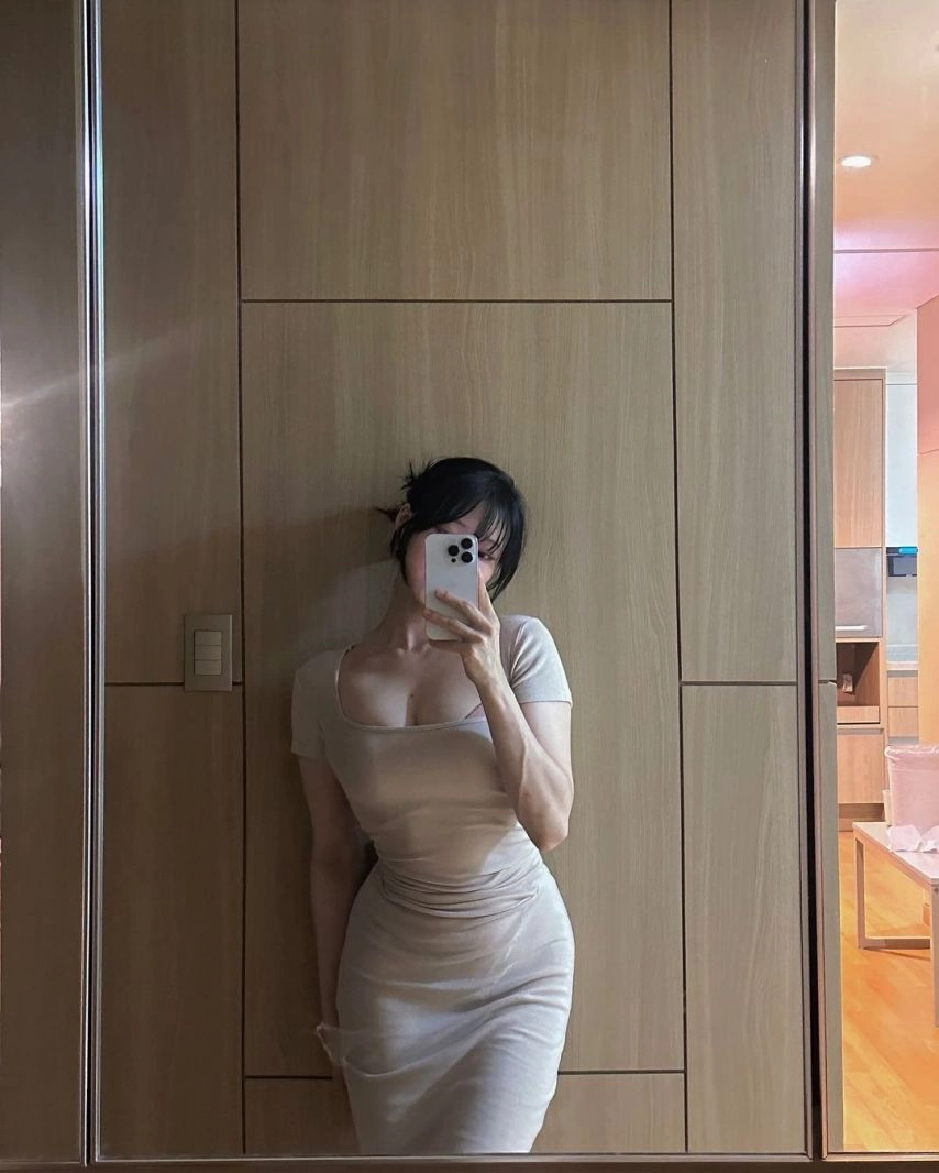 전완근이 심상치 않은 헬창 누나